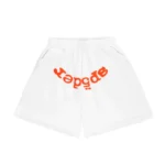 Sp5der OG Web V2 Sweatshort White