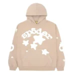 Sp5der Beluga Hoodie Light Brown