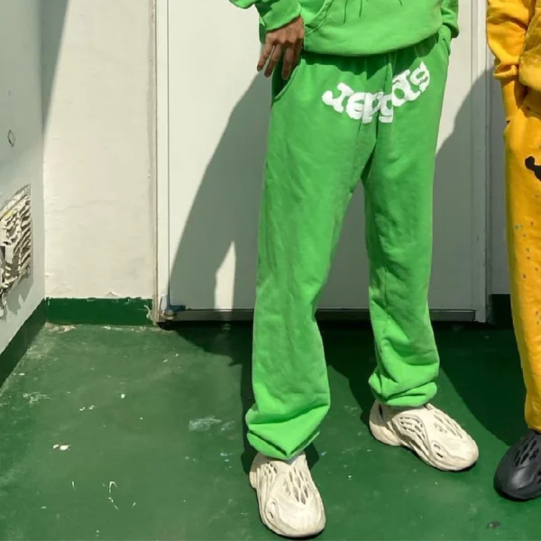 Sp5der Websuit Sweatpant Green - Image 3