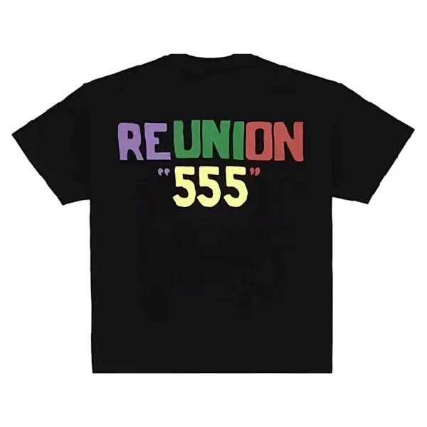 Sp5der Oversized Reunion Tee Black - Image 2