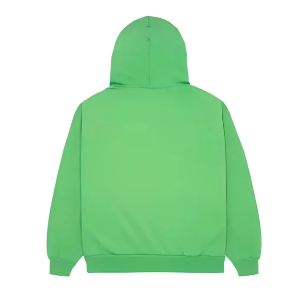 Sp5der Web Hoodie Slime Green - Image 2