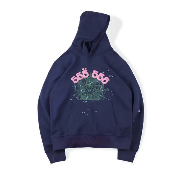 Sp5der Young Thug 555555 Tracksuit Blue - Image 2