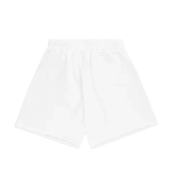 Sp5der OG Web V2 Sweatshort White - Image 2