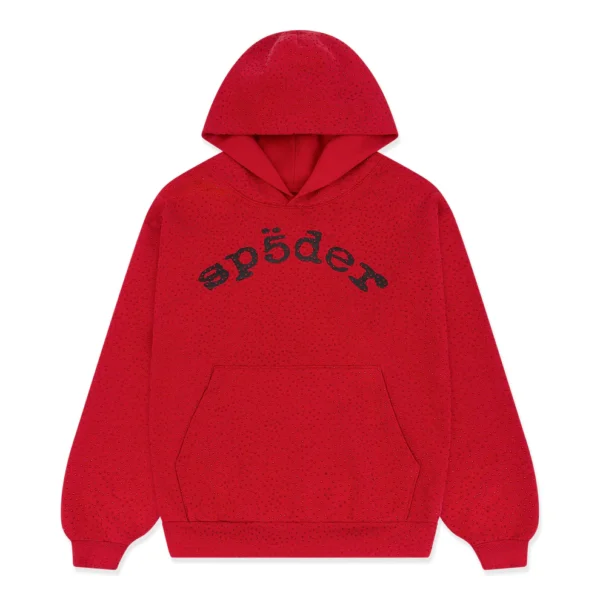 Sp5der VVS Tracksuit – Red - Image 2
