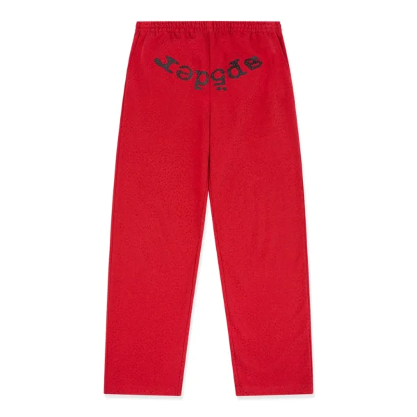 Sp5der VVS Tracksuit – Red - Image 3