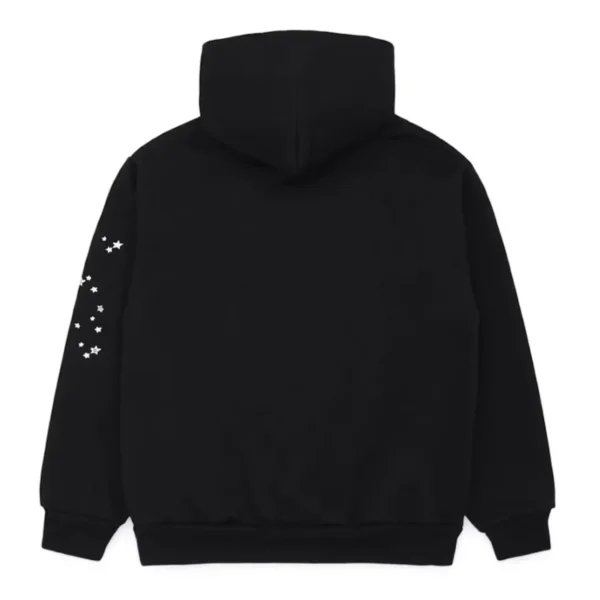 Sp5der OG Web Hoodie Black - Image 2
