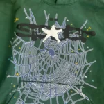 Sp5der Web Hoodie Hunter Green - Image 3