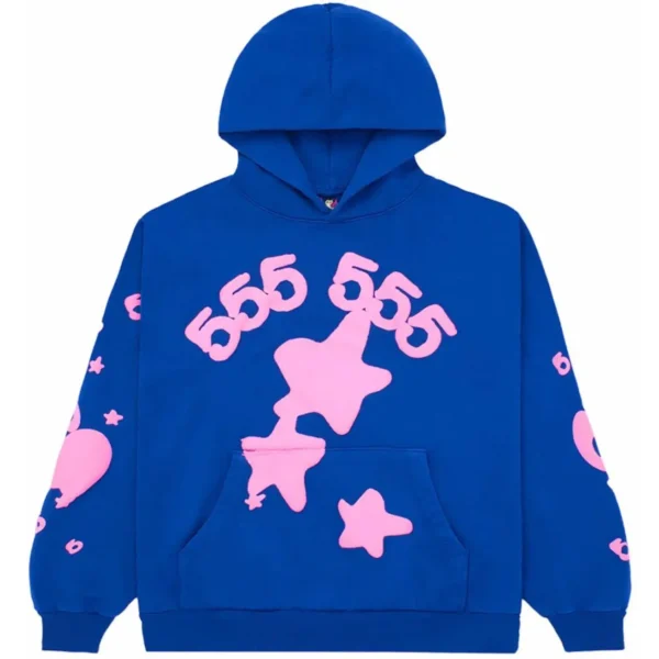 Sp5der Beluga Tracksuit Blue - Image 2