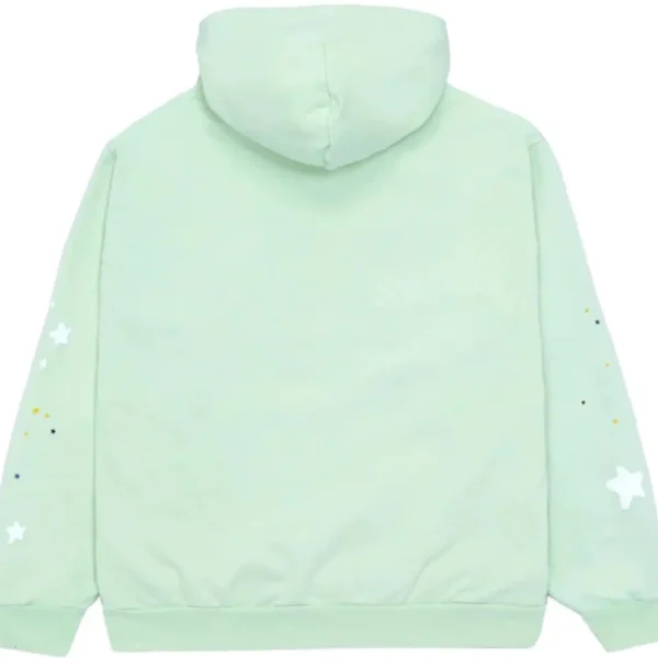 Sp5der SP5 Mint Hoodie Mint - Image 2