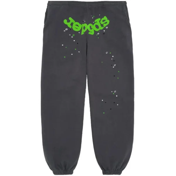 Sp5der Wait Web Tracksuit Slate Grey - Image 3