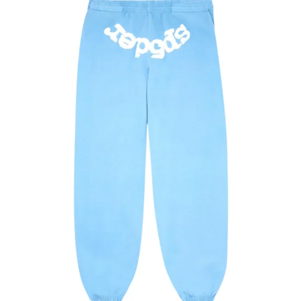 Sp5der Web Tracksuit-Sky Blue - Image 3