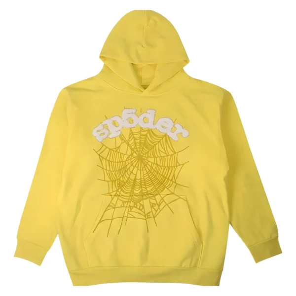 Sp5der Websuit Tracksuit Yellow - Image 2